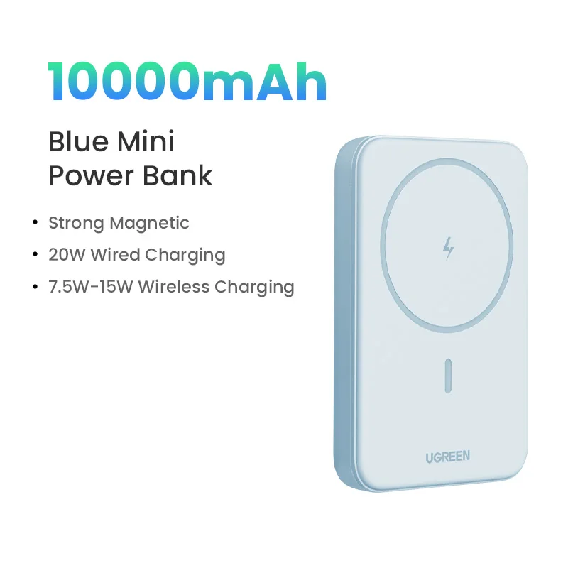 10000mAh Blue