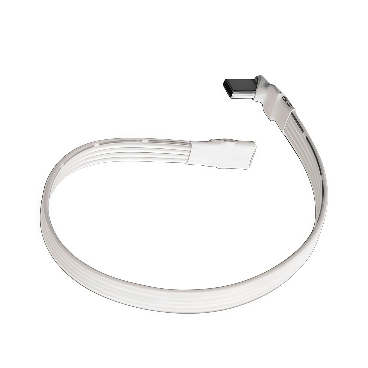 USB 2.0 FPC USB 2.0 Tipo-C Cable de extensión de cable plano de banda USB-C 90 °   Enchufe en ángulo arriba/abajo 5Cm-1M para TV PC