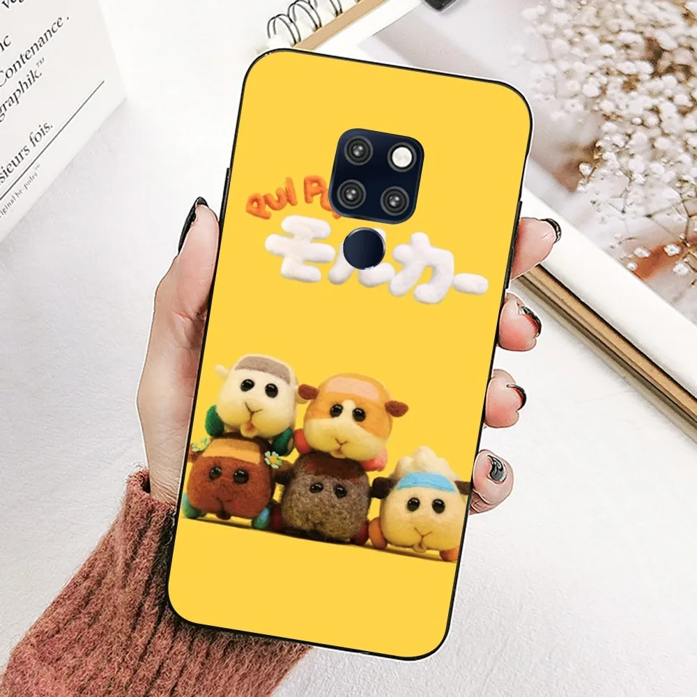 Funda de teléfono con dibujos animados bonitos PUI PUI MOLCAR para Redmi 8 9 10 pocoX3 pro para Samsung Note 10 20 para Huawei Mate 20 30 40 50 lite - imagen 2