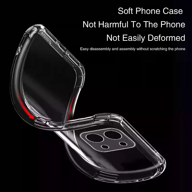 Funda de teléfono Original de silicona Airbag a prueba de golpes para Redmi 15c 4G 5G, funda protectora trasera suave de alta calidad, accesorios de TPU - imagen 5