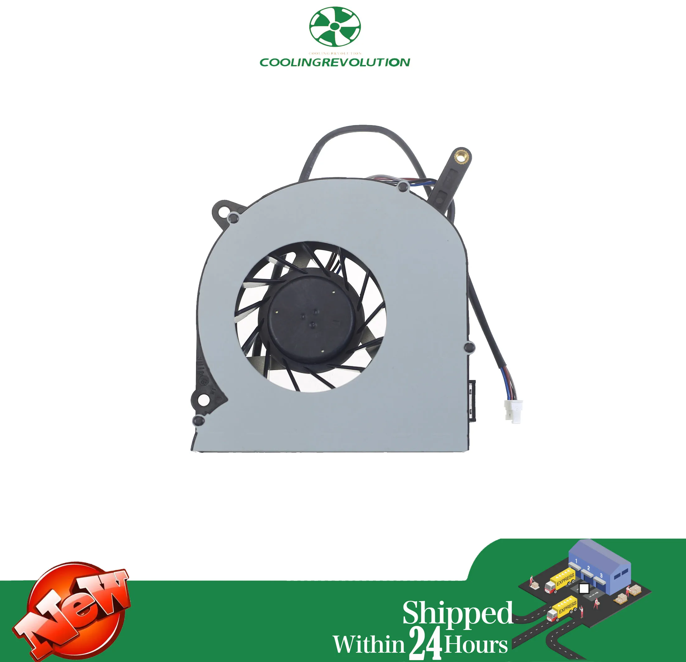 Ventilador de refrigeración sin escobillas, BUB0712HHD-HM, cc 12V, 0.62A, 3 pines - imagen 2