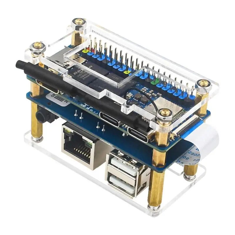 R53C Clear Acrylic Case Protective Shell para 2W Instalación fácil - imagen 3