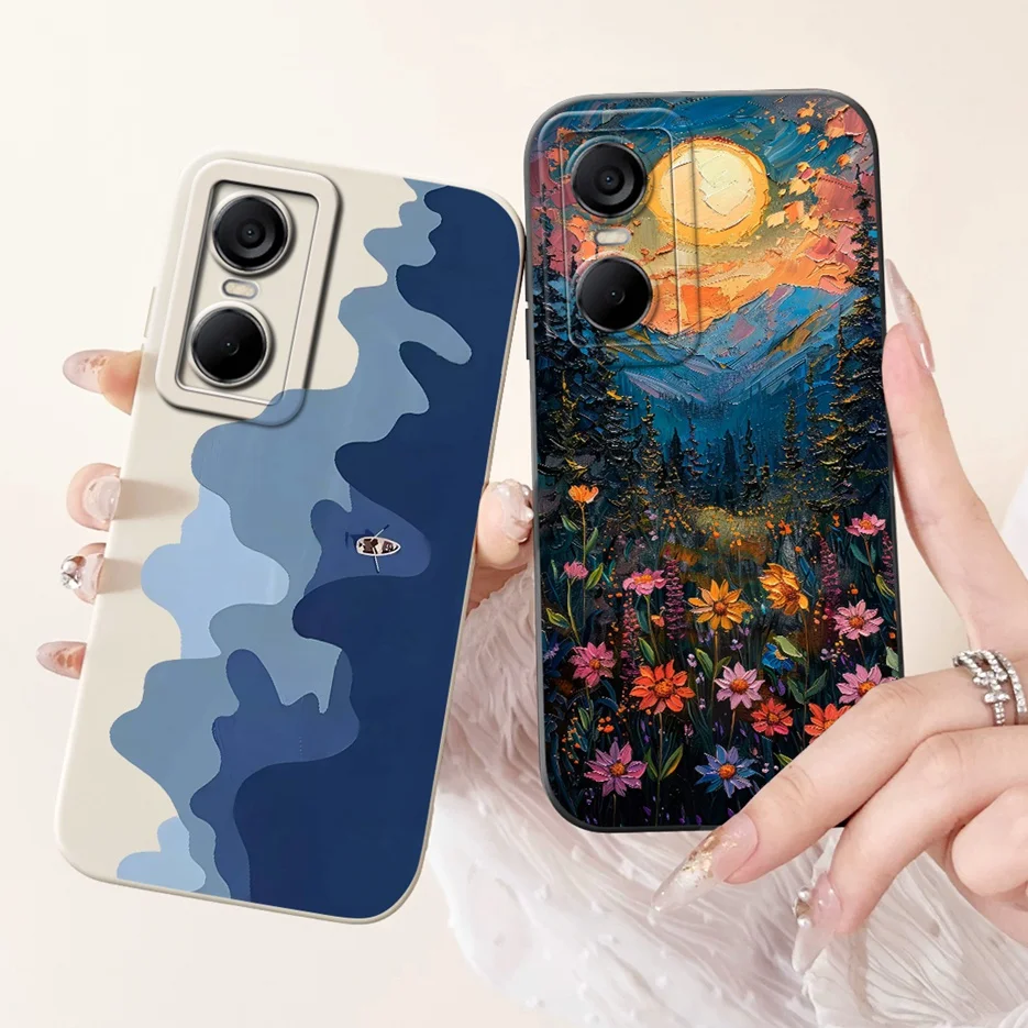 Para Tecno Pop 6 Pro funda BE8 moda caramelo pintado cubierta a prueba de golpes suave TPU funda de teléfono para Tecno Pop 6 GO Pop6 Pro Fundas Coque - imagen 3