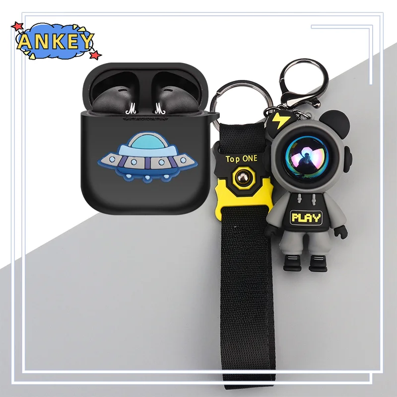 Funda protectora de silicona con dibujos animados para Marshall, carcasa portátil para auriculares Bluetooth, para Marshall Minor IV