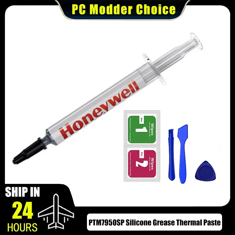 Honeywell PTM7950SP pasta térmica de silicona, tarjeta gráfica, CPU, Notebook, ordenador, refrigeración, cambio de fase, silicona conductora - imagen 2