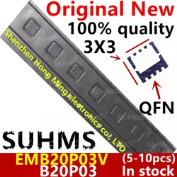 EMB20P03 QFN – Chip de circuito integrado para electrónica