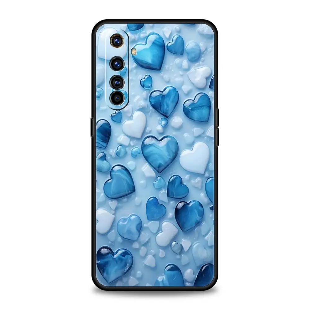 Funda de teléfono Love Heart para Realme 13 12 11 10 4G 9 8 5G 7 GT5 GT3 GT2 Pro Plus C21 C11 C25 C35 GT Neo 2 3 3T 5 - imagen 2