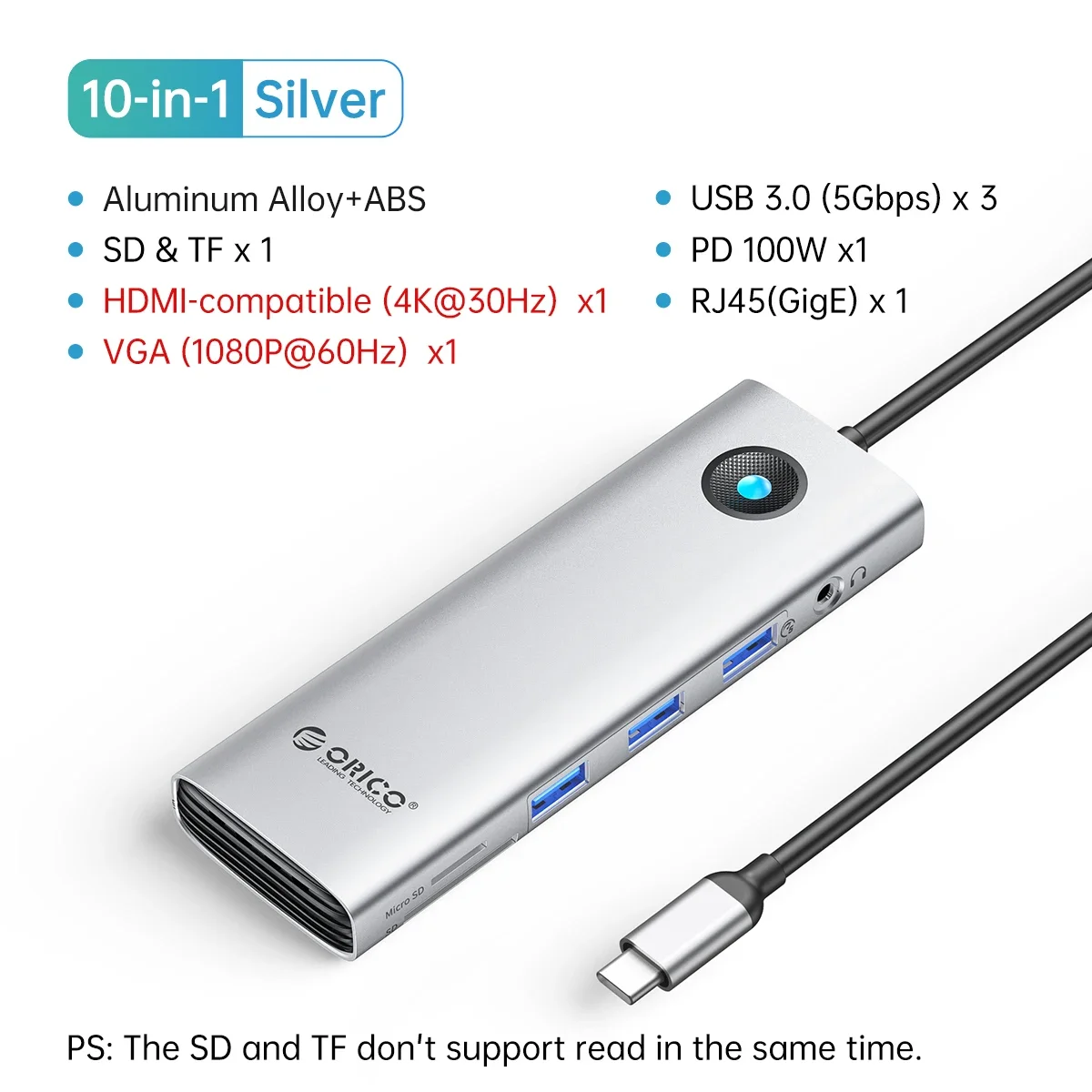 Silver 10in1 30HzAUD