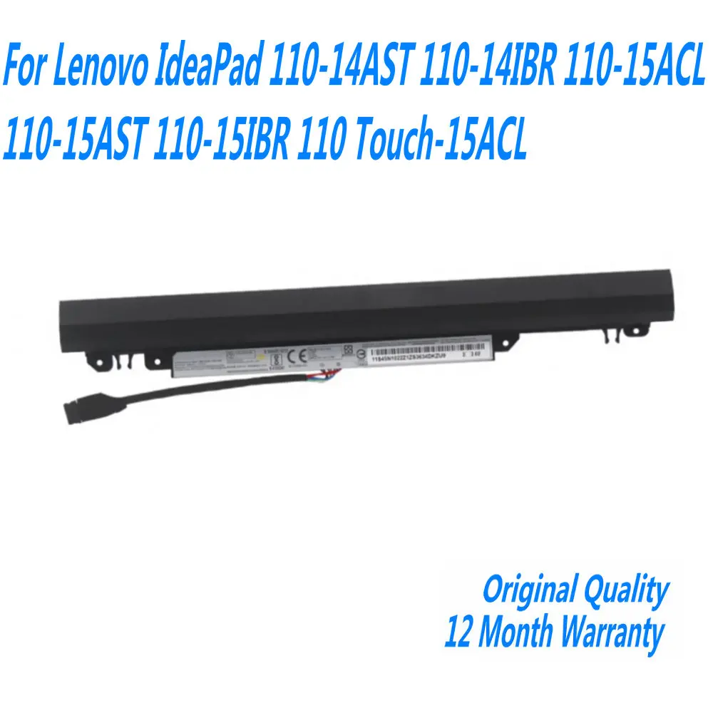 L15L3A03 batería del ordenador portátil para Lenovo IdeaPad 110-14AST 110-14IBR 110-15ACL 110-15AST 110-15IBR 110 Touch-15ACL L15C3A03 L15S3A