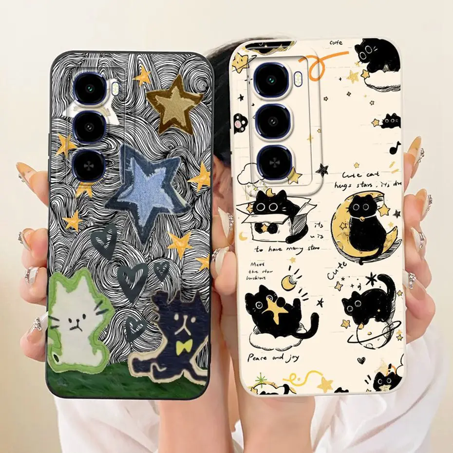 Nueva funda de teléfono de moda para Itel City 100 fundas de silicona suave para Itel City100 fundas a prueba de golpes parachoques - imagen 4