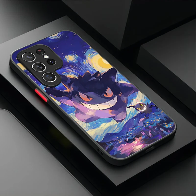 Funda Starlit Sky p-pokemon para Samsung Galaxy S24 S23 S22 Ultra S21 S20 FE S10 Plus A15 A25 A35 A55 5G Note 20 10 funda dura - imagen 5