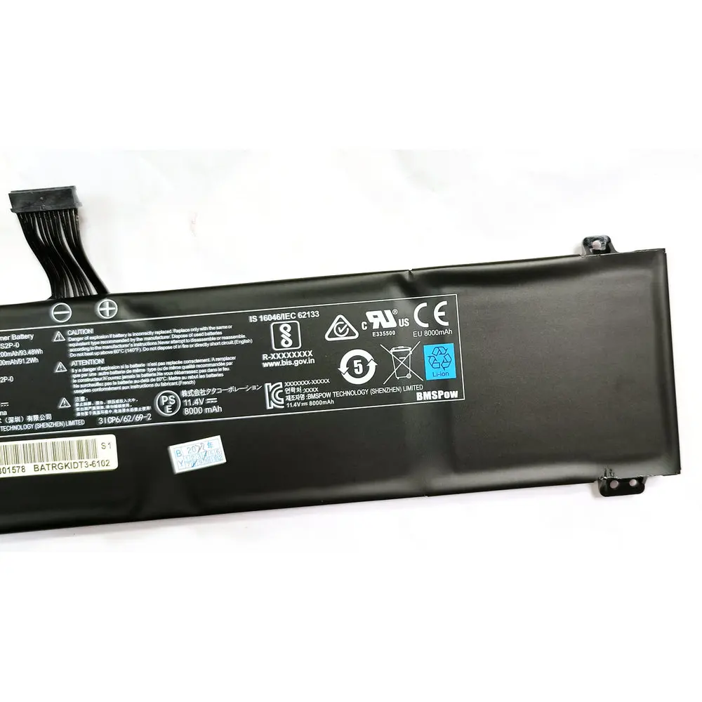 Batería Original de GKIDT-03-17-3S2P-0 para ordenador portátil, pila para TongFang QC7 Xpg Xenia Xmg Mag Fusion 15 XFU15L19 GDL700 Vapor 15Pro - imagen 3