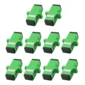 10pcs SC Simplex APC