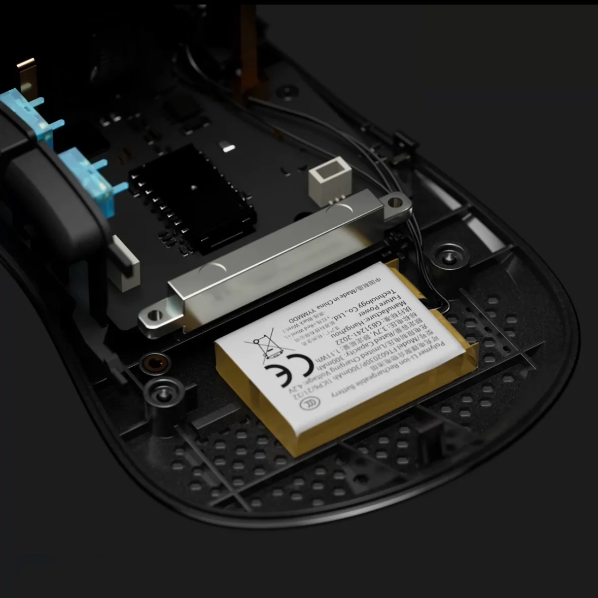 Ratón para juegos Pulsar x ZywOo, modo Dual, inalámbrico, 2,4G, 8k, 32000DPI, Sensor ergonómico, ligero, personalizado, accesorios para Pc, ordenador portátil - imagen 4