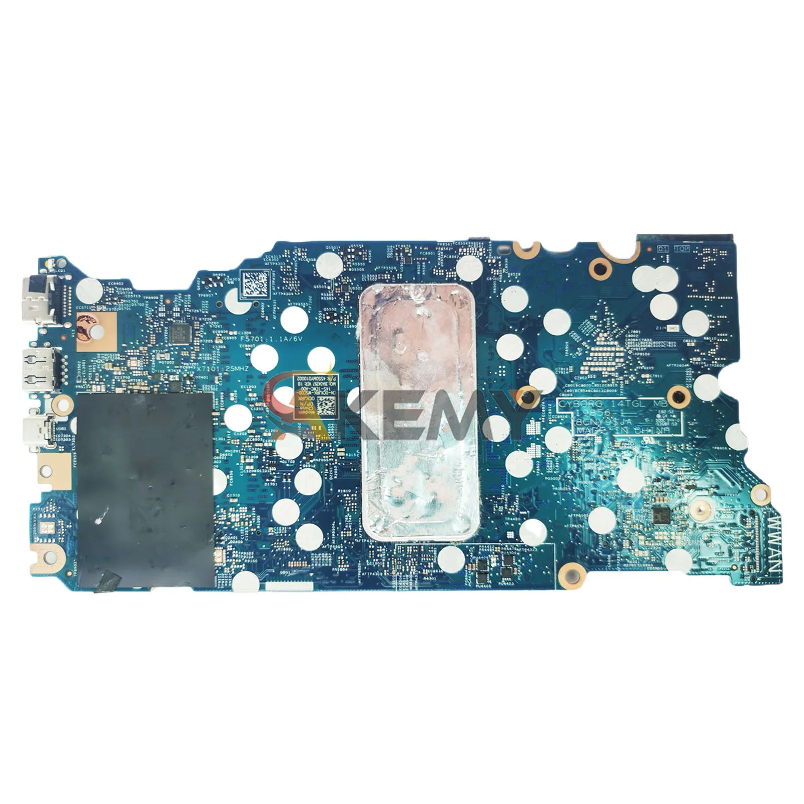 Para Dell Inspiron 14 5410 5418 placa base de computadora portátil 19856-1 con i5 i7 DDR4 CN-0DV5HJ DV5HJJ CN-0XPW9D 0XPW9D 100% probado OK - imagen 2
