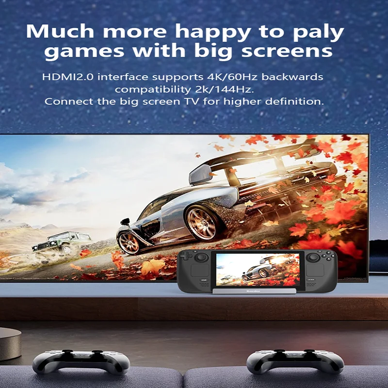 Dock Blueendless CH3 Pro Steam Deck / ROG Ally – HDMI 4K 60Hz - imagen 4