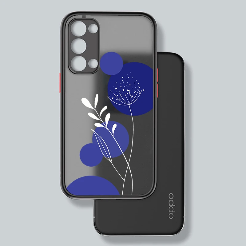 Funda translúcida autoesmerilada para OPPO X5, X3, A54S, A5, A94, A16, A53S, A57, A74, A72, A96, A98, A78, 5G - imagen 3