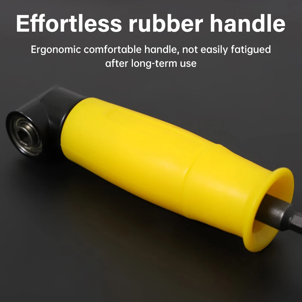 Cabezal de lote eléctrico de 90 grados, extensión de mango hexagonal, taladro universal de alto torque, accesorios de herramientas con cabezal de destornillador - imagen 4