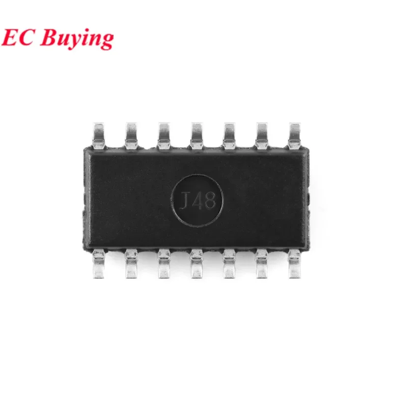 10 uds/5 piezas LMV324 LMV324IDR SOP-14 cuatro canales Quad baja potencia Rail-to-Rail amplificador operativo Chip IC circuito integrado - imagen 4