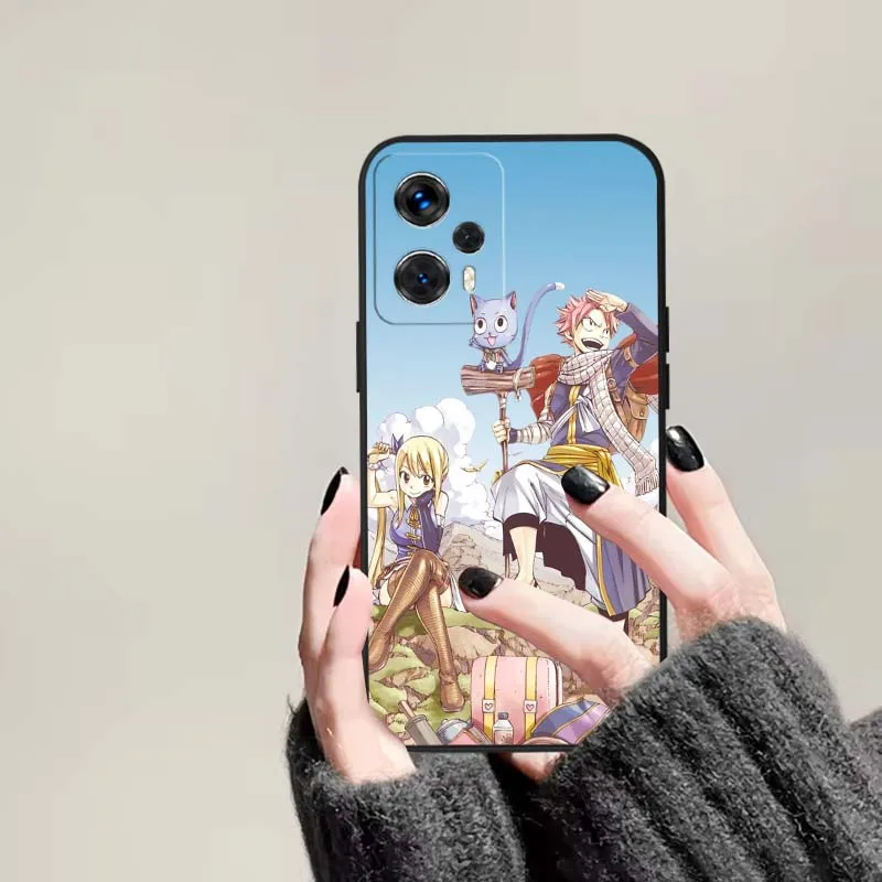 Funda de Anime Fairy Tail para Motorola Edge 60 50 40 E22i E22 E15 S X30 G G24 Pro Stylus Play Power 5G 2025 funda de teléfono - imagen 3