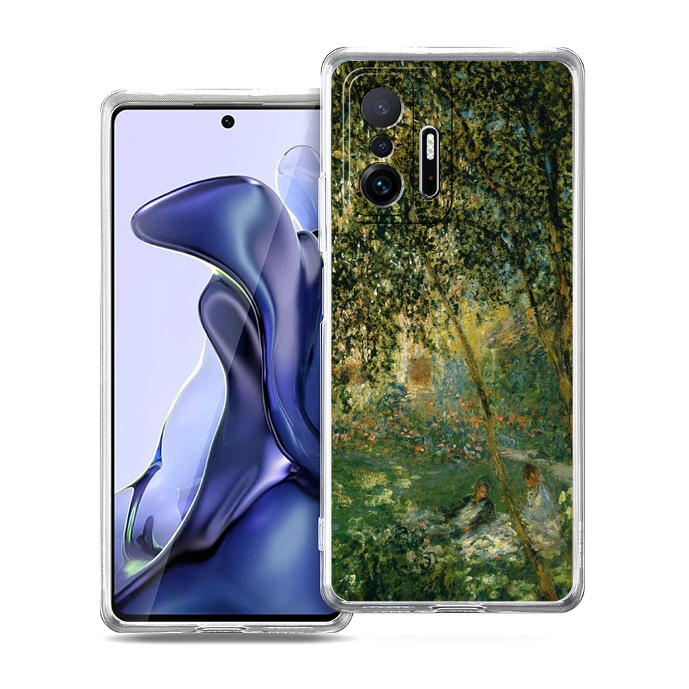 Claude Monet funda de artes impresistas para Xiaomi, 14, 13, 12 Lite, Mi 11, 11X, 13T, 12T, 11T, Poco X5, X4, X3, NFC, F5, F4, M4 Pro, 5G - imagen 3
