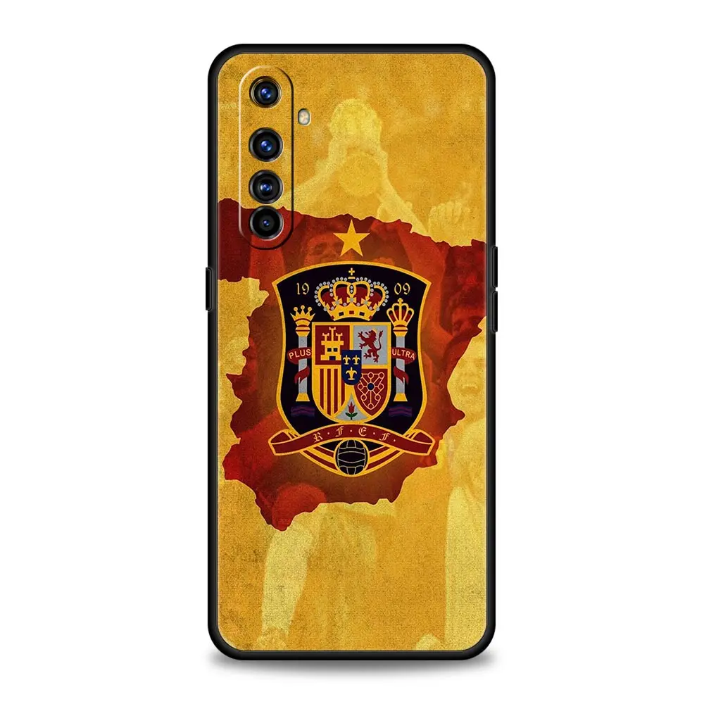 Funda de teléfono con bandera de España para Realme, 12, 11, 10, 9, 8, 5G, 7, 6, GT5, GT3, GT2 Pro Plus, C21, C11, C25, C35, GT Neo 2, 3, 3T, 5 - imagen 4