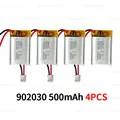 902030-500mAh  4PCS