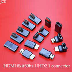 Convertidor Mini DisplayPort a HDMI 8K 60Hz Ángulo Recto 90