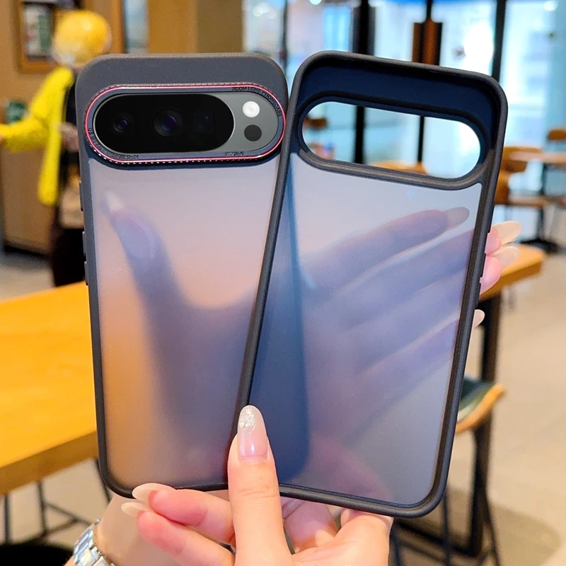 Para Google Pixel 10 Pro XL funda dura transparente mate a prueba de golpes funda protectora trasera para Google Pixel 10 10Pro XL Shell - imagen 5