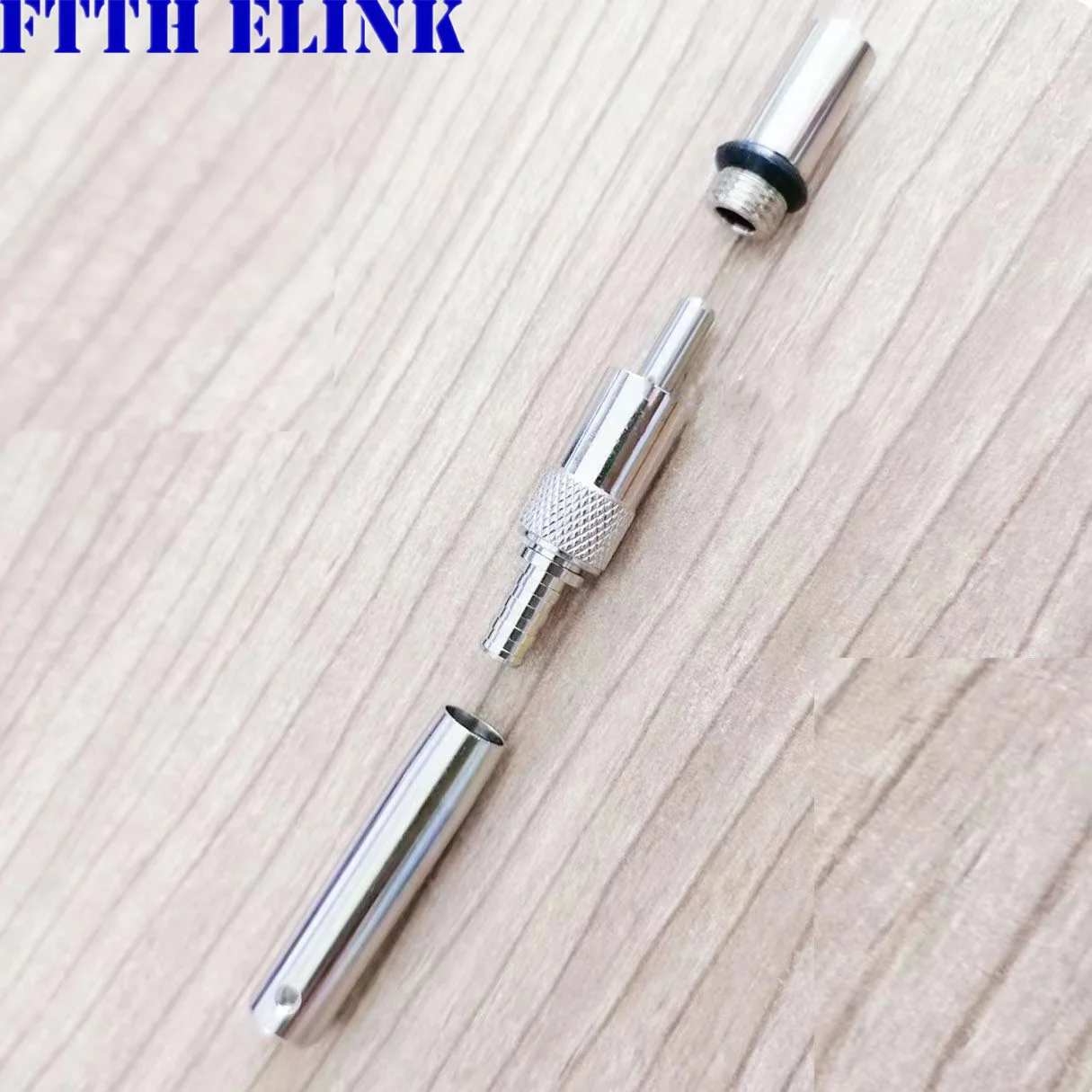 Casquillo de acero inoxidable SMA905 estilo océano 440um 630um kits de conectores de fibra óptica conector de puente de tuerca larga envío gratis 10 Uds