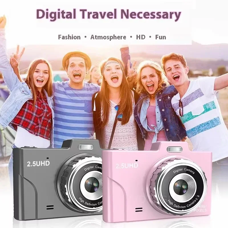 Elegante cámara digital con transferencia móvil Ideal para entusiastas de la fotografía y estudiantes - imagen 4