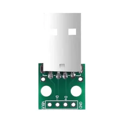 Adaptador USB-A a DIP para Prototipado en Placa de Pruebas