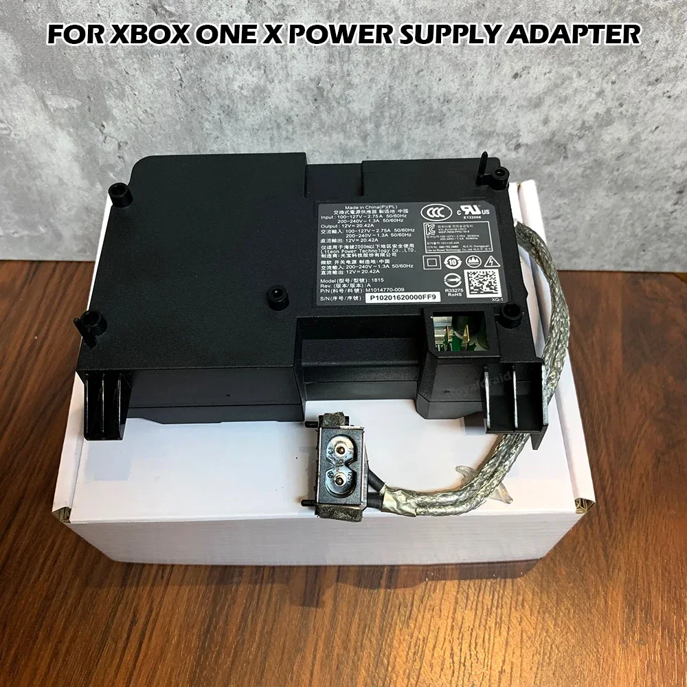 Adaptador de CA de 100-240V, fuente de alimentación interna de repuesto para consola Xbox One X, cargador de placa de alimentación interna, envío directo