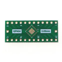 Adaptador QFN24 a DIP24 para placa convertidor SMD a DIP24