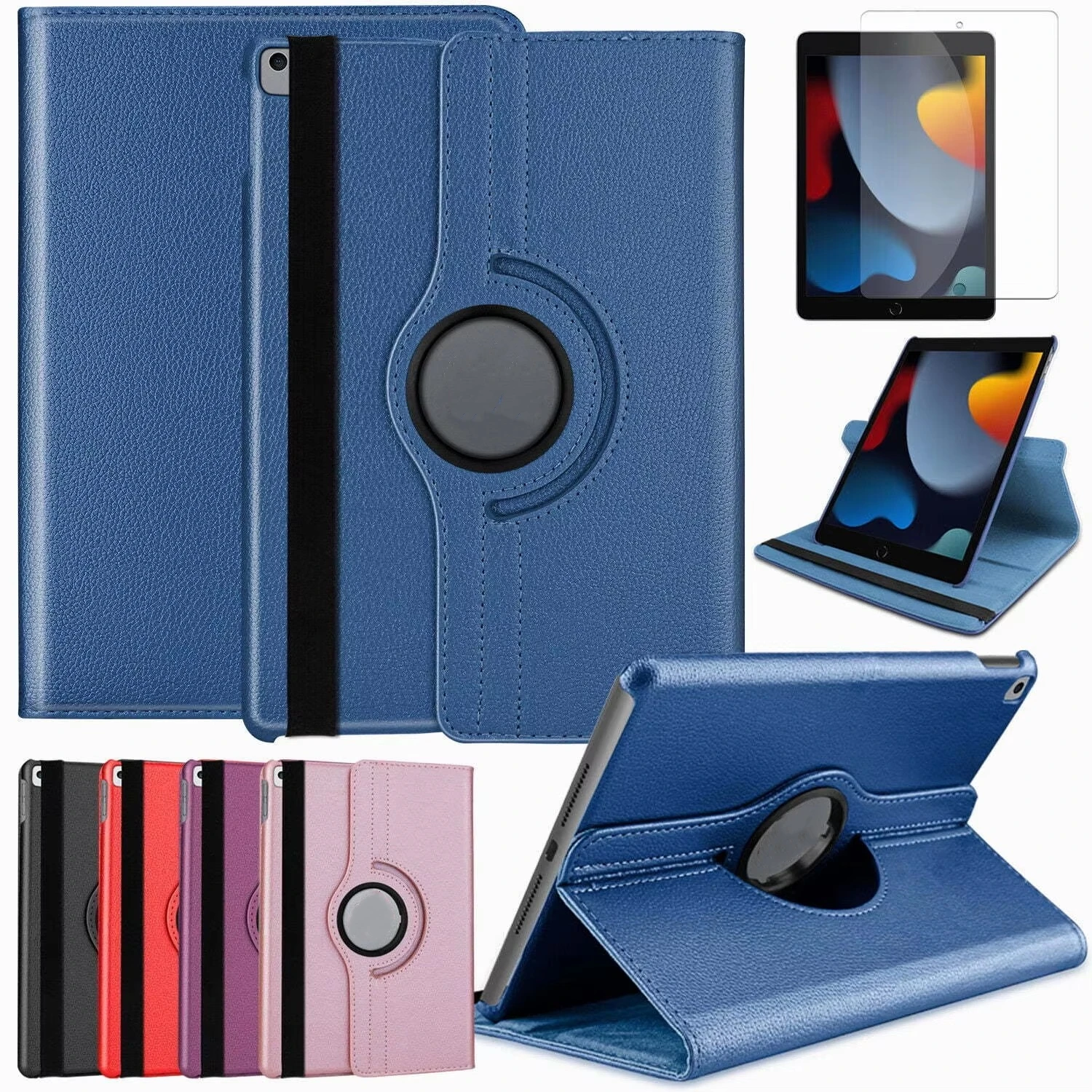 Para ipad 10 Air4 Air5 mini pro funda protectora para negocios Apple Air5 funda protectora anticaída giratoria