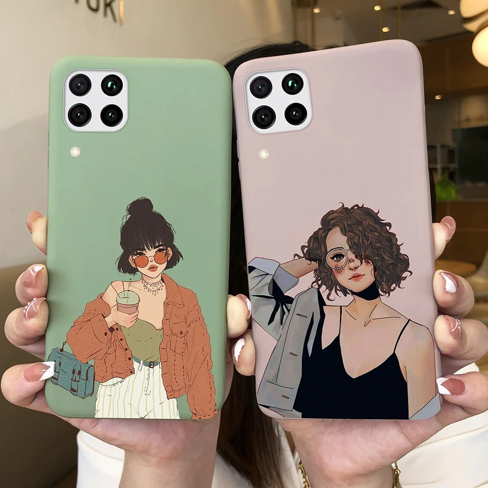 Funda de silicona tpu con dibujos animados para huawei p40 lite, funda suave para huawei P40 lite e P 40 lite p40lite e - imagen 3