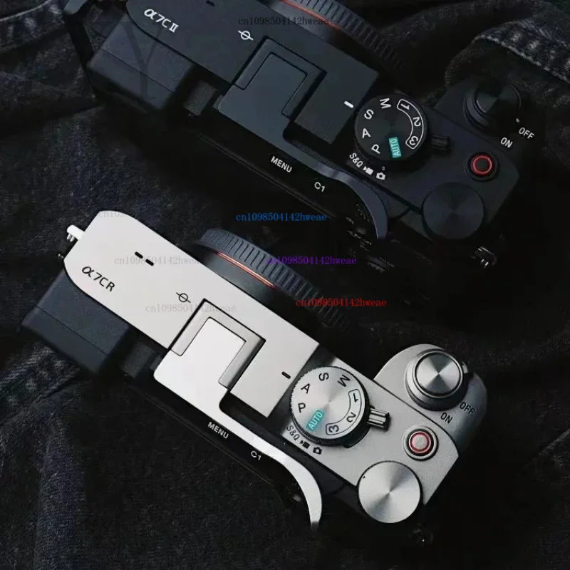Adecuado para Sony A7CII mango de piel A7CR A7c primera generación mango de protección de zapata universal accesorios de mango de cámara - imagen 4