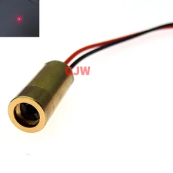 Módulo Láser Rojo 650nm 5mW - Línea y Punto para Posicionamiento Médico