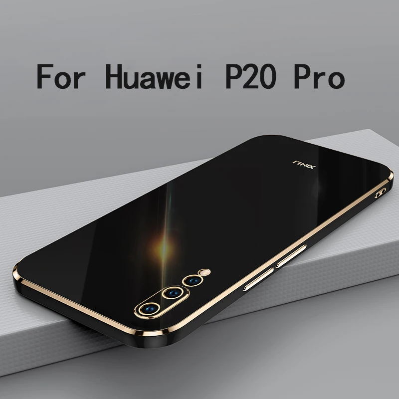 Para Huawei P20 Pro funda suave de TPU para Huawei P20 Pro cubierta protectora de cámara antihuellas - imagen 2