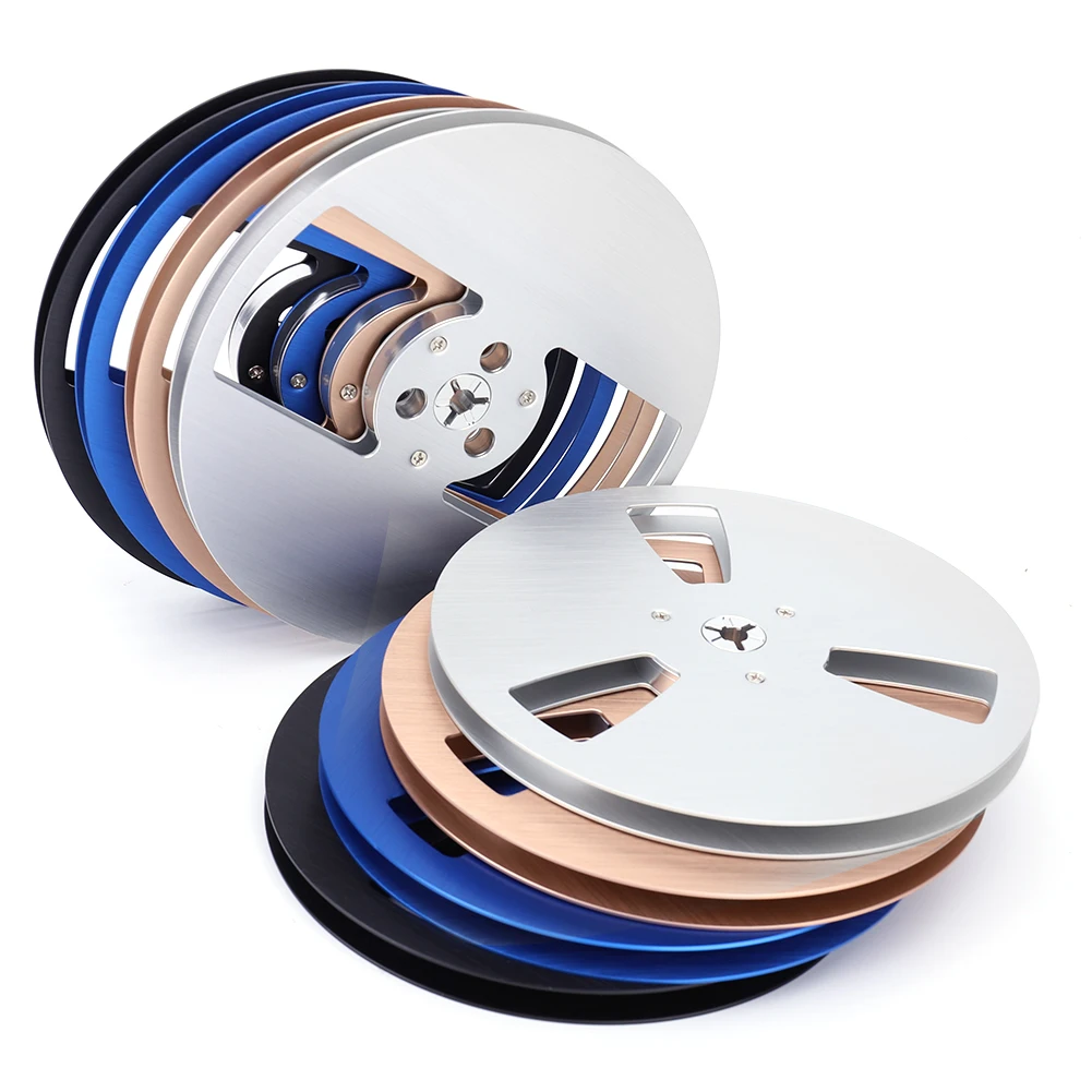 Máquina de apertura de disco de aluminio para Studer ReVox/TEAC/BASF, carrete abierto de cinta vacía de 7/10 pulgadas, grabadoras de cubo Nab - imagen 2