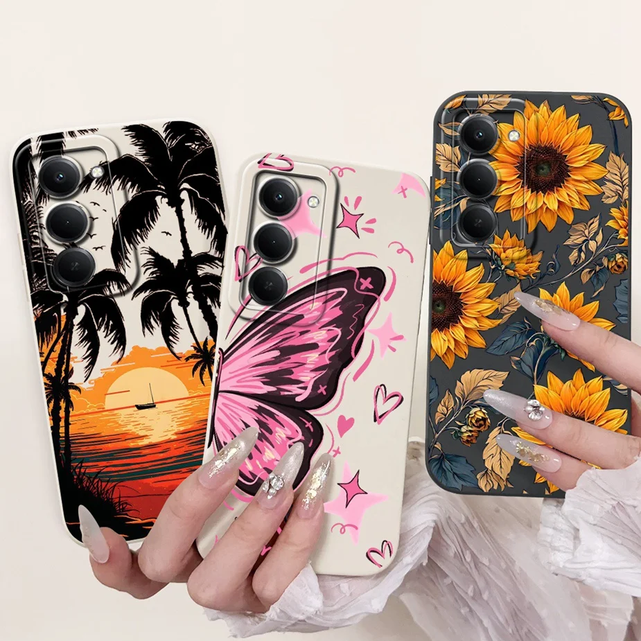Para Xiaomi Redmi 15 5G funda única de dibujos animados Fasion caramelo pintado cubierta suave TPU Fundas de teléfono para Xiaomi Redmi 15 Redmi15 4G Fundas - imagen 3
