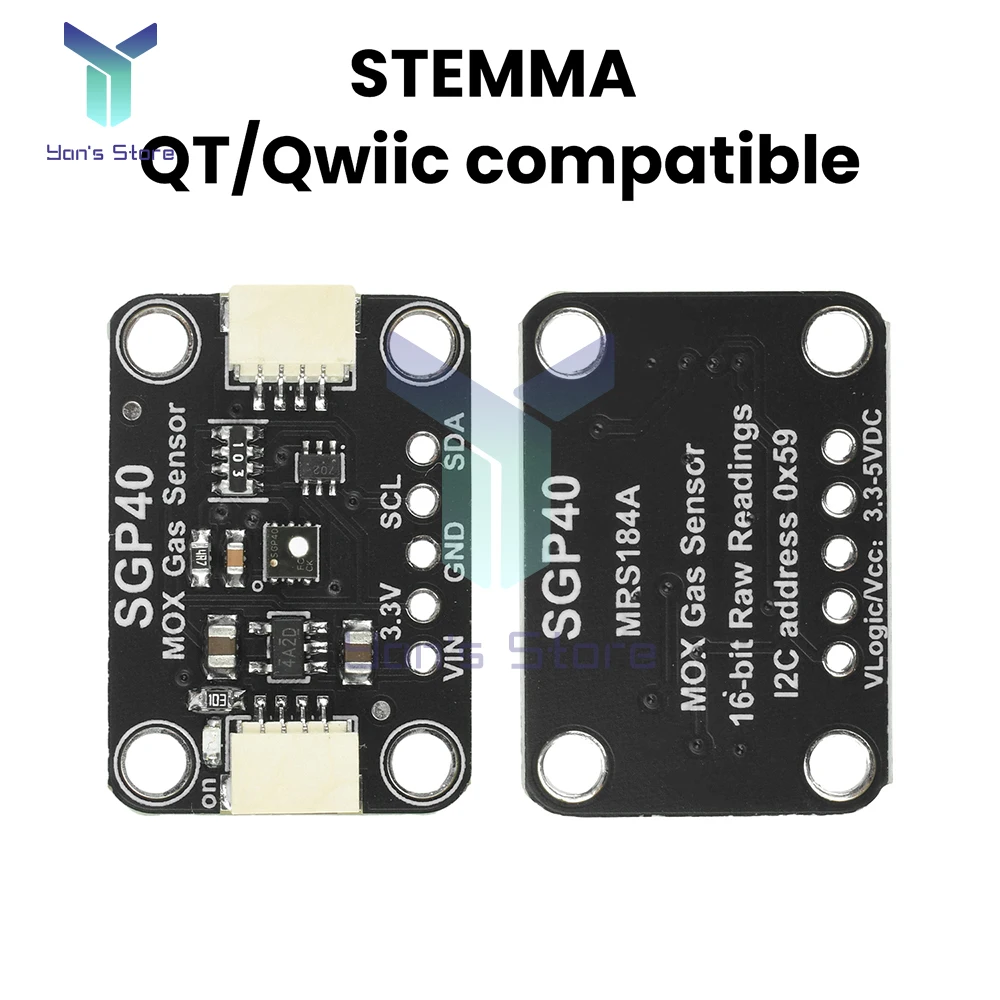 Módulo de sensor COV digital SGP40/41 Detector de ambiente de gas dual Plug and Play con consumo de energía ultrabajo para hogar inteligente - imagen 2