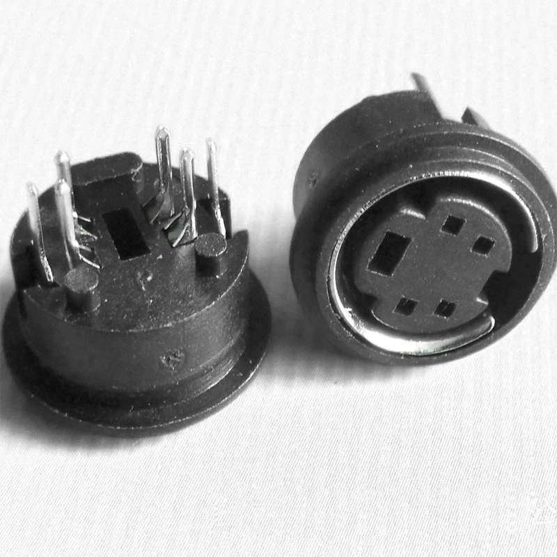 5 uds MDC mini terminal DIN pequeño enchufe hembra redondo MDC-4-04 conector de ratón - imagen 2