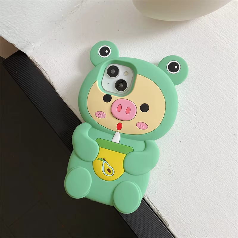 Detalle del diseño animal de la carcasa para iPhone