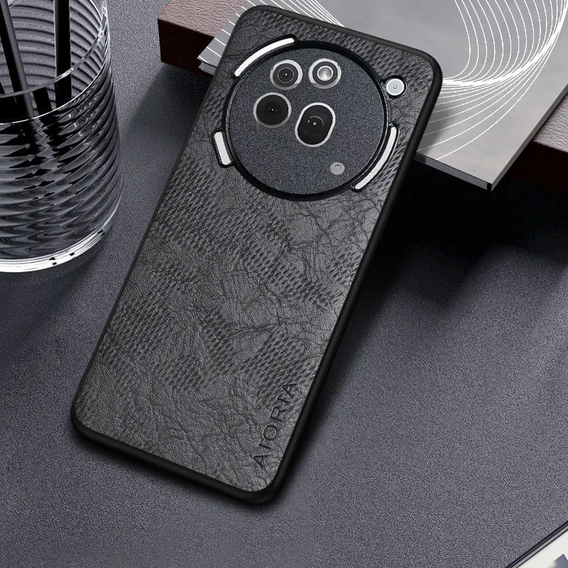 Funda de cuero para negocios para teléfono Nothing cmf 1 2 2a 3a pro - Funda para móvil con patrón Wind Cortex - imagen 5