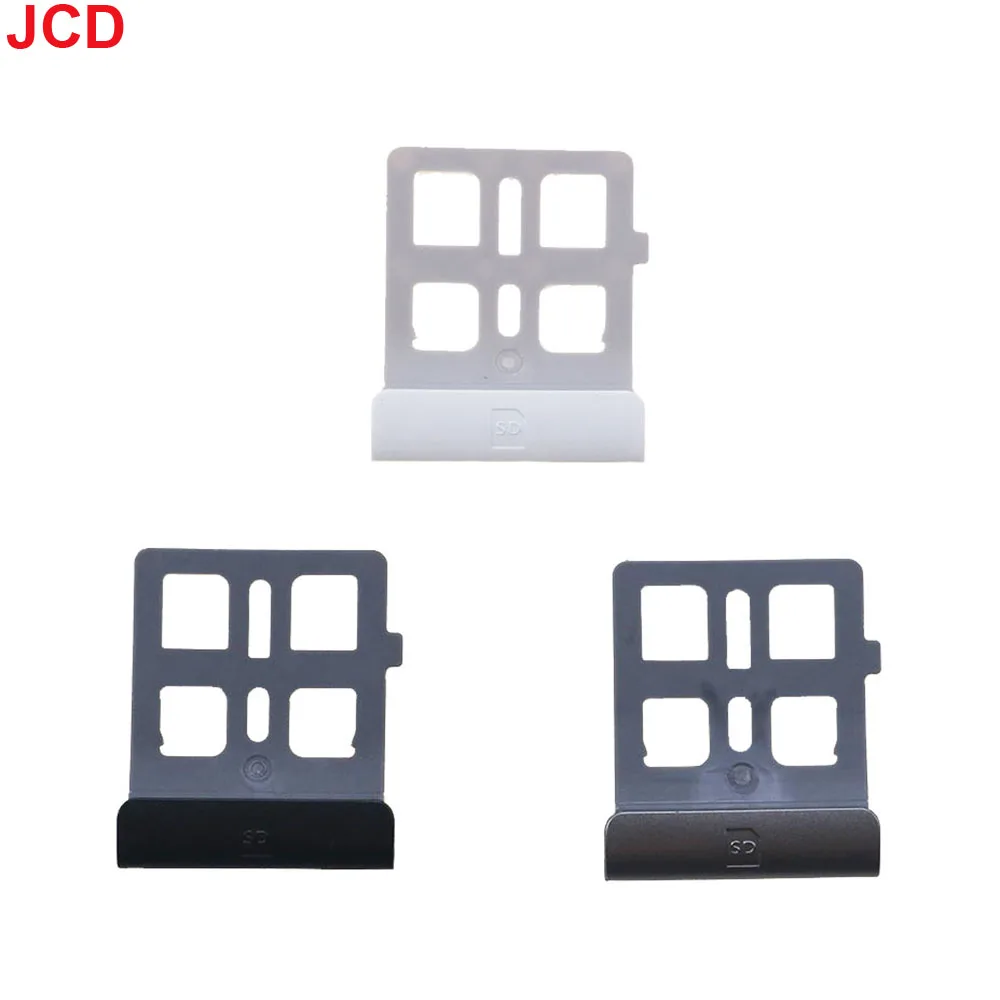 JCD-piezas Original para 3DS XL LL SD, ranura para tarjeta de juego, marco de soporte para 3DS LL, reparación de consola, 1 unidad - imagen 2