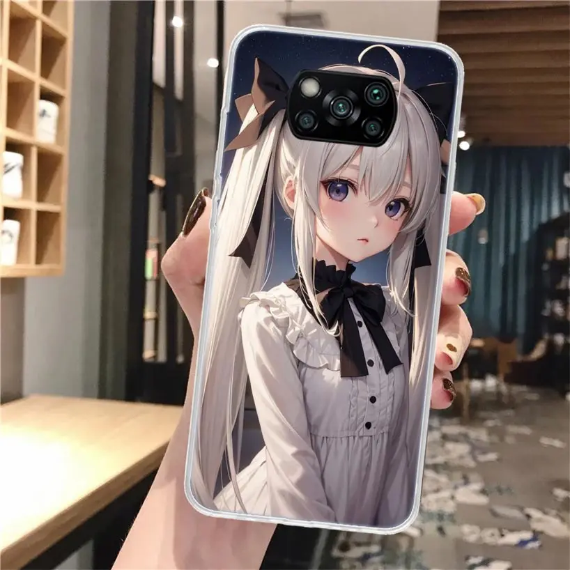 Yosuga No Sora funda de teléfono de silicona para Xiaomi Poco X3 Nfc X5 X6 X7 F7 Ultra F6 F5 Pro M6 M5S X4 F4 GT M4 M3 F3 cubierta Poco X3 Nfc - imagen 4