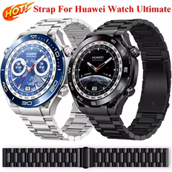 Correa de reloj de acero inoxidable de 20mm y 22mm para HUAWEI WATCH, correa definitiva para Huawei Watch GT 5Pro 4 3 2 42 46mm/GT3 SE/GT2Pro