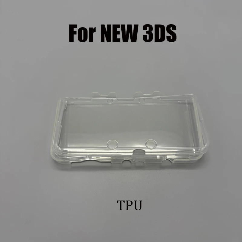 Funda de silicona TPU de alta calidad para Nintendo 3DS LL/NEW3DSXL, funda protectora de cristal suave para consola de juegos, 1 ud. - imagen 4