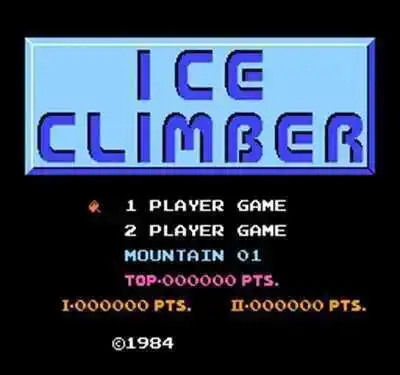 Tarjeta de juego Ice Climber de 60 pines, región gratuita para reproductor de videojuegos de 8 bits